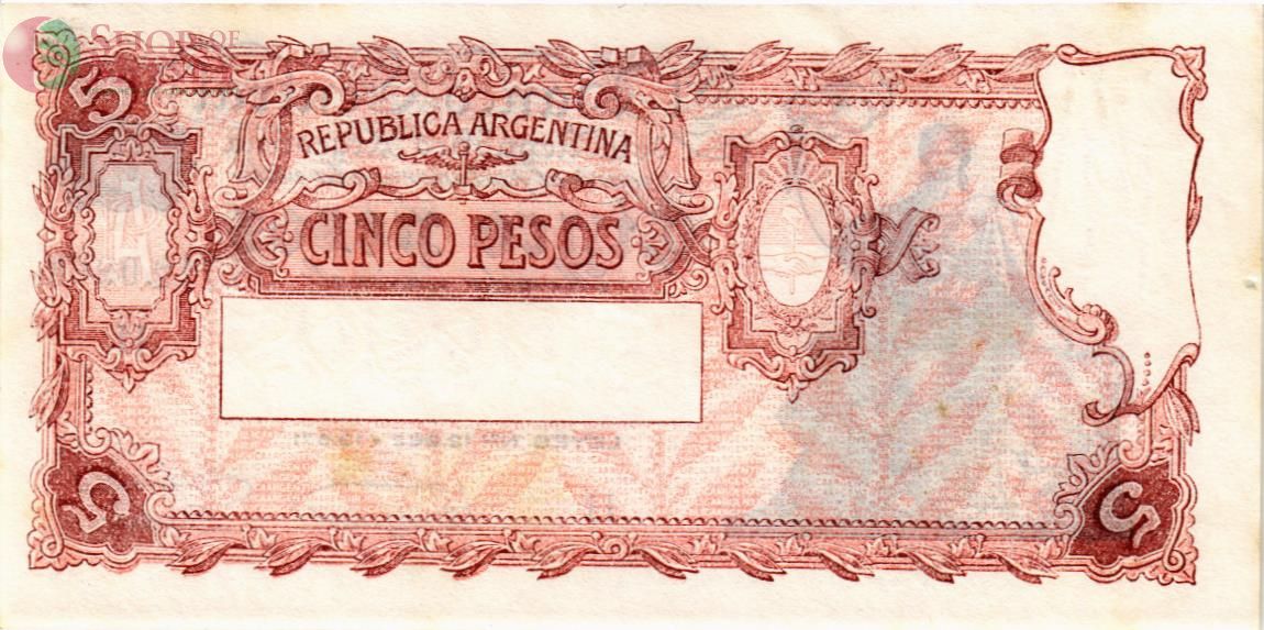 АРГЕНТИНА 5 ПЕСО 2