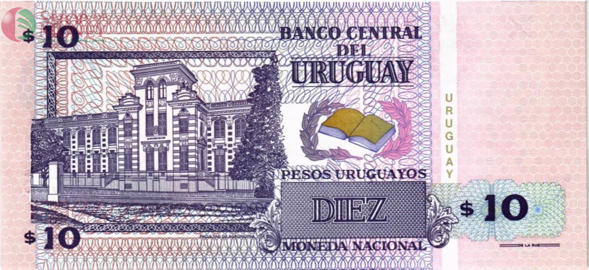 УРУГВАЙ 10 ПЕСО 2