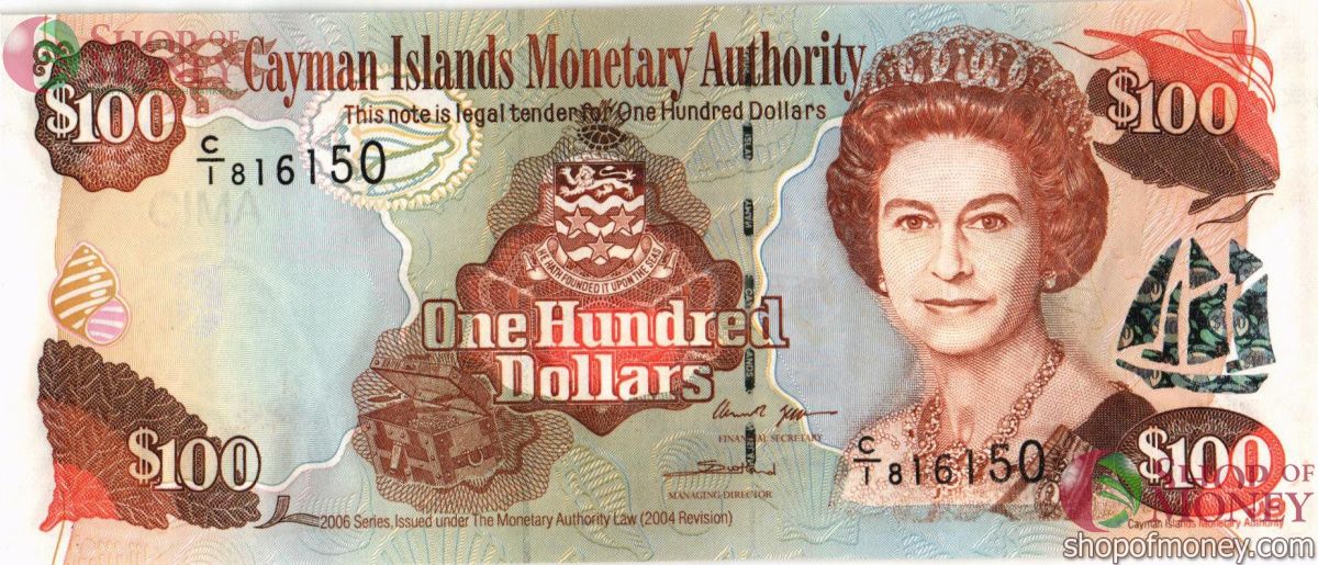 КАЙМАНОВЫ ОСТРОВА 100 ДОЛЛАРОВ 1