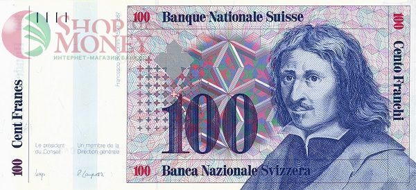 ШВЕЙЦАРИЯ 100 ФРАНКОВ 1