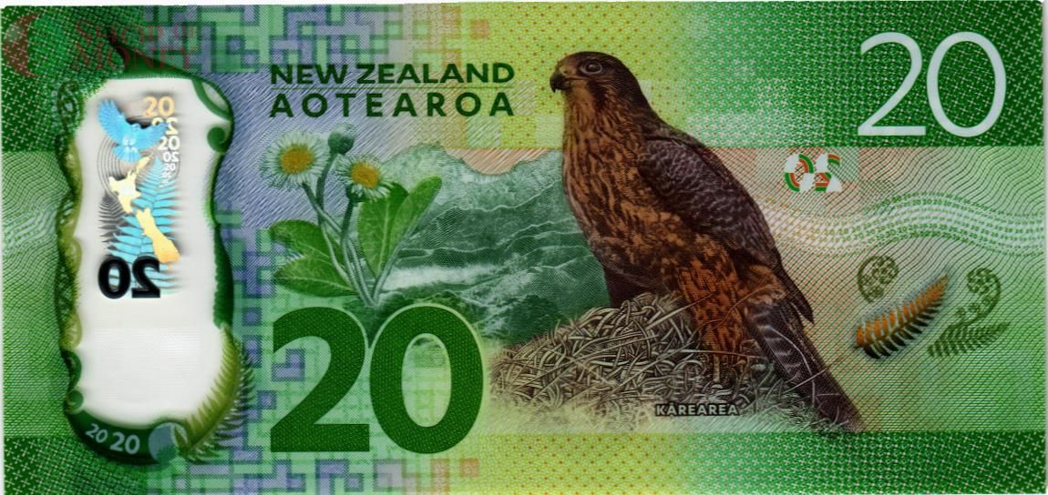 НОВАЯ ЗЕЛАНДИЯ 20 ДОЛЛАРОВ 2