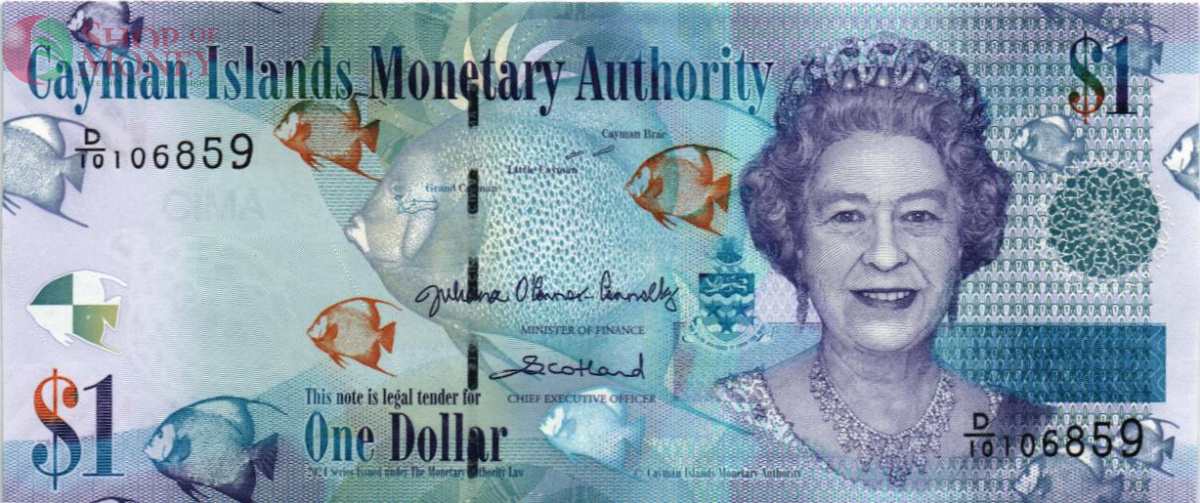 КАЙМАНОВЫ ОСТРОВА 1 ДОЛЛАР 1