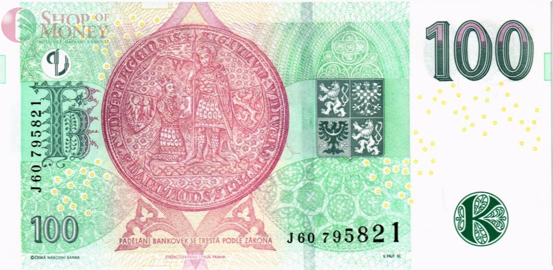 ЧЕХИЯ 100 КРОН 2