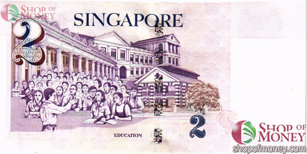 СИНГАПУР 2 ДОЛЛАРА 2