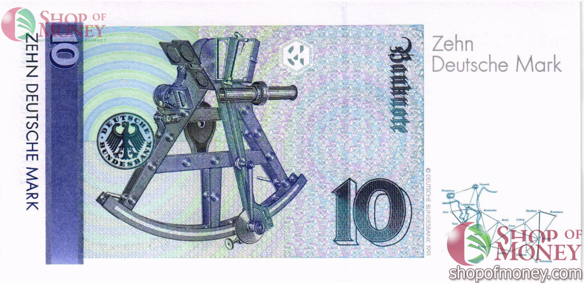 ГЕРМАНИЯ 10 МАРОК (-YA-ПРЕФИКС) 2