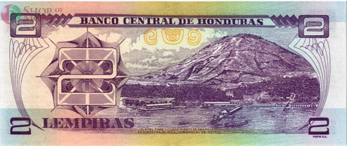 ГОНДУРАС 2 ЛЕМПИРЫ 2
