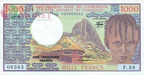 КАМЕРУН 1000 ФРАНКОВ 1