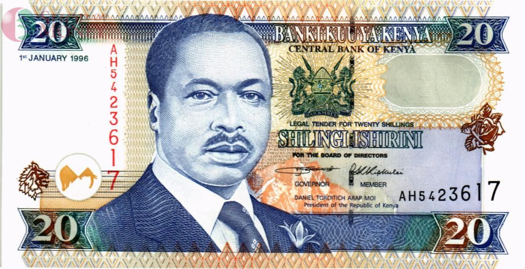 КЕНИЯ 20 ШИЛЛИНГОВ 1