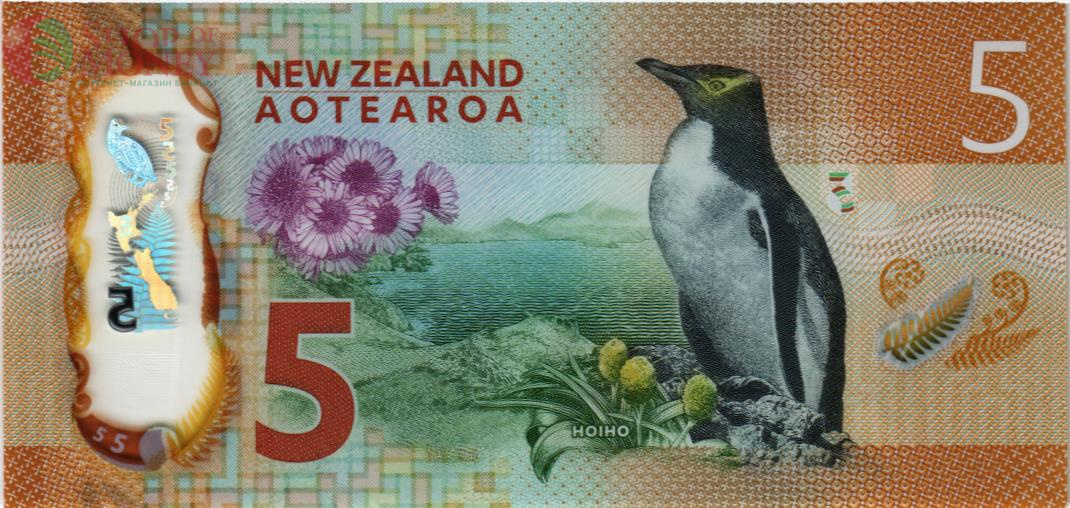НОВАЯ ЗЕЛАНДИЯ 5 ДОЛЛАРОВ 2