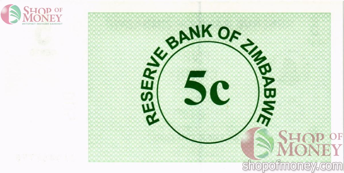 ЗИМБАБВЕ 5 ЦЕНТОВ 2