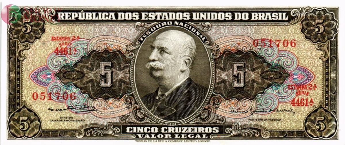 БРАЗИЛИЯ 5 КРУЗЕЙРО 1