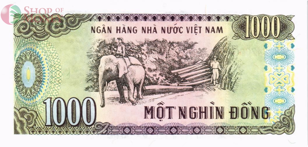ВЬЕТНАМ 1000 ДОНГ 2