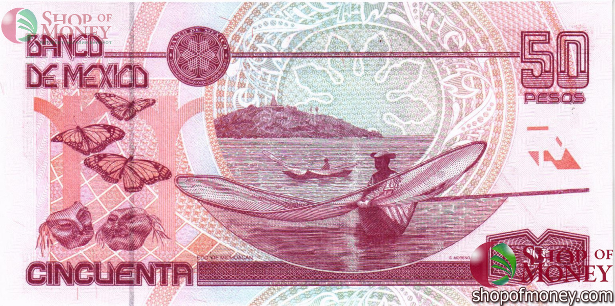 МЕКСИКА 500-200-100-50-20 ПЕСО 6