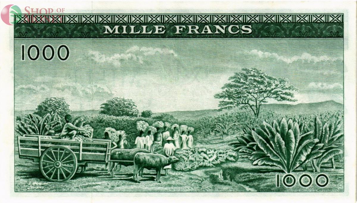 ГВИНЕЯ 1000 ФРАНКОВ 2