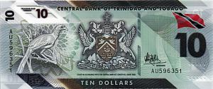 ТРИНИДАД И ТОБАГО 10 ДОЛЛАРОВ 1