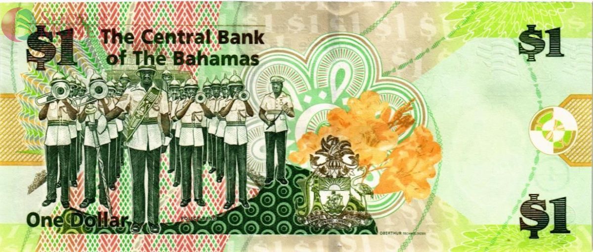 БАГАМСКИЕ ОСТРОВА 1 ДОЛЛАР 2