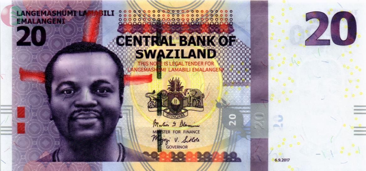 СВАЗИЛЕНД 20 ЭМАЛАНГЕНИ 1