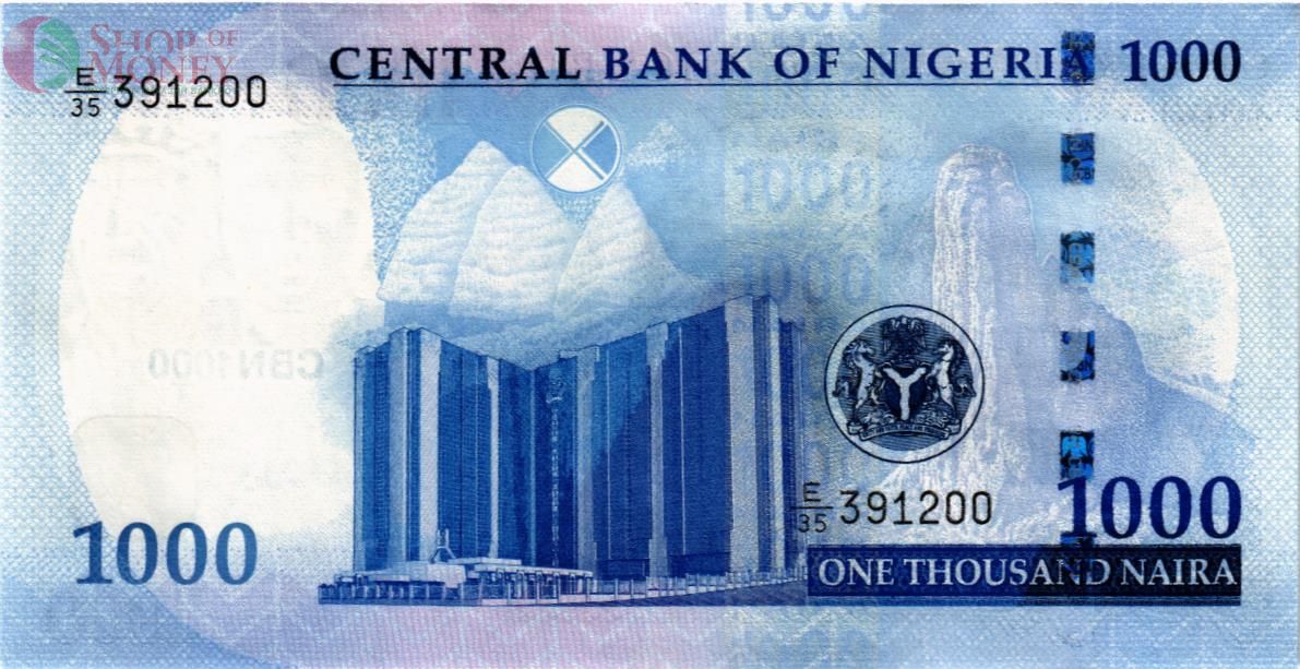 НИГЕРИЯ 1000 НАЙРА 2