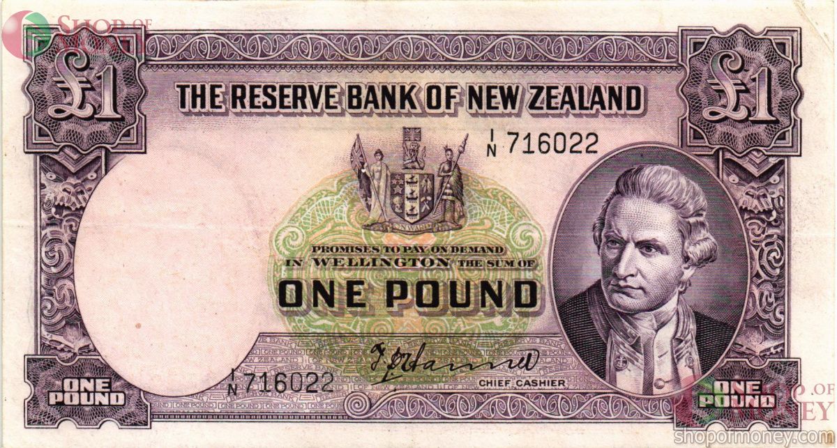 НОВАЯ ЗЕЛАНДИЯ 1 ФУНТ 1