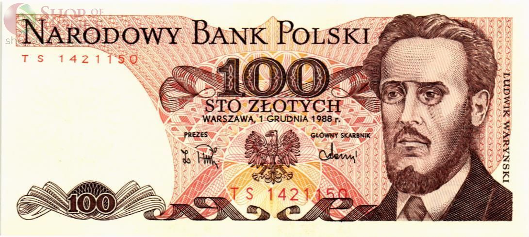 ПОЛЬША 100 ЗЛОТЫХ 1