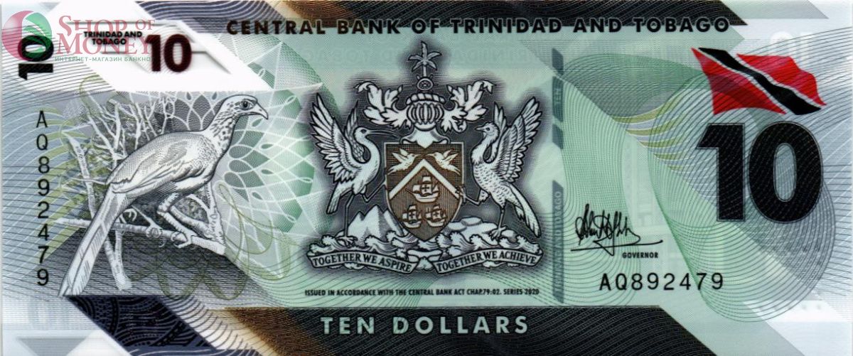 ТРИНИДАД И ТОБАГО 10 ДОЛЛАРОВ 1