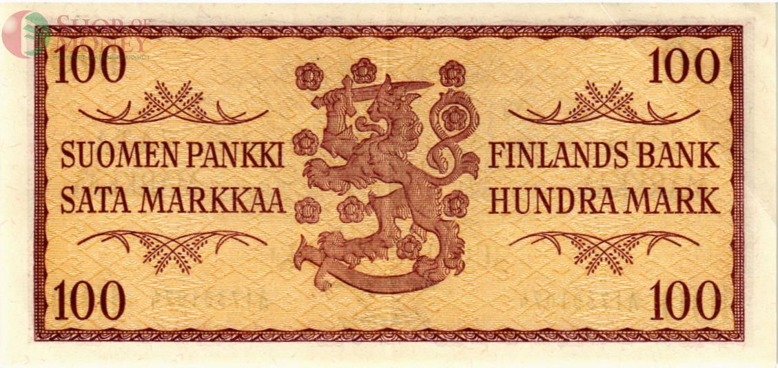 ФИНЛЯНДИЯ 100 МАРОК 2