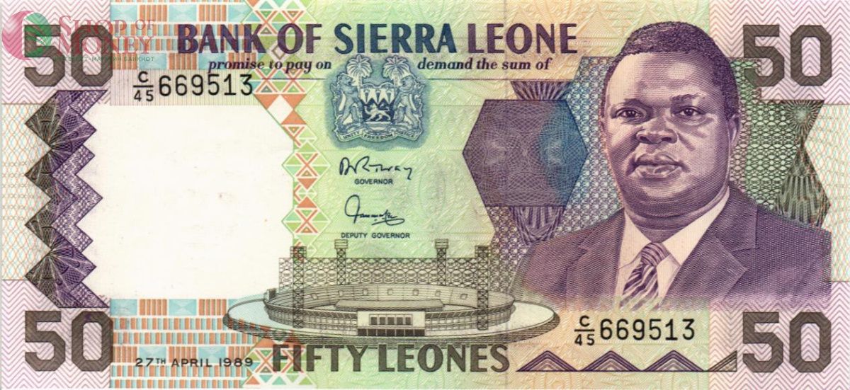 СЬЕРРА-ЛЕОНЕ 50 ЛЕОНЕ 1
