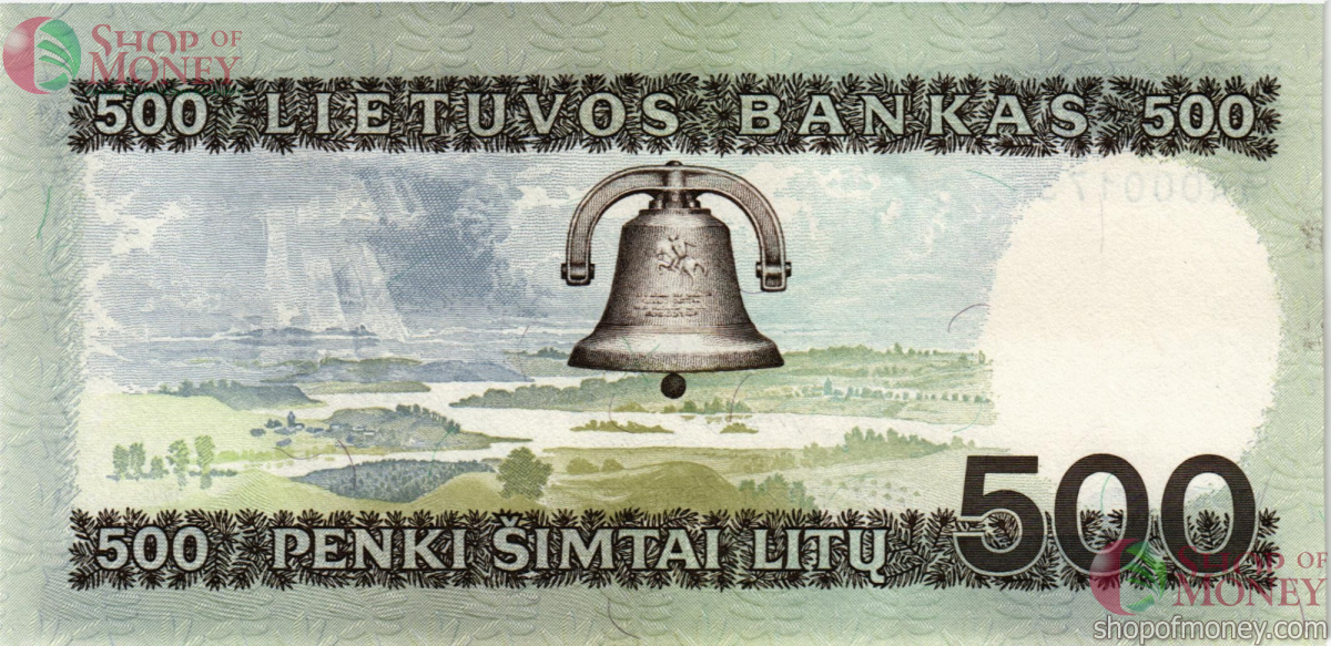 ЛИТВА 100 500 1000 ЛИТ 6