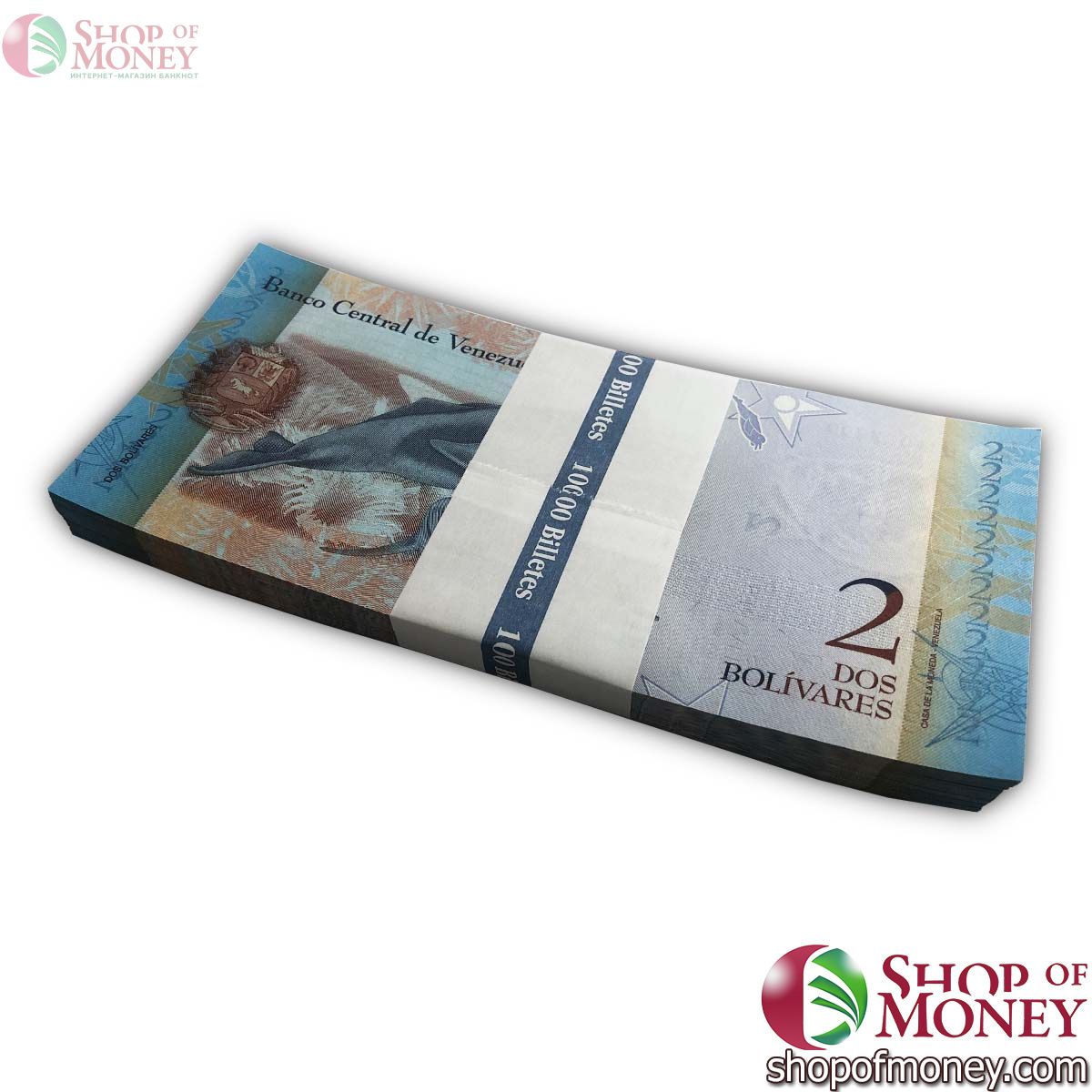 ВЕНЕСУЭЛА 2 БОЛИВАРА (100 БАНКНОТ) 29.10.2013 2