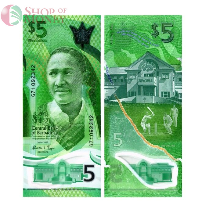 БАРБАДОС 2 5 10 20 50 100 ДОЛЛАРОВ 4