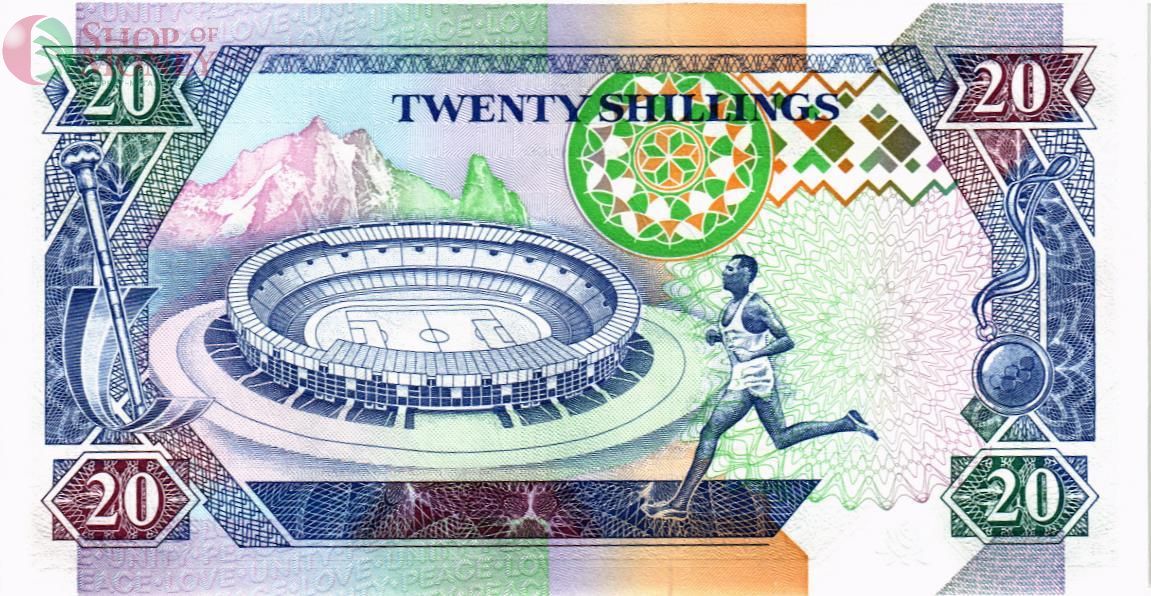 КЕНИЯ 20 ШИЛЛИНГОВ 2