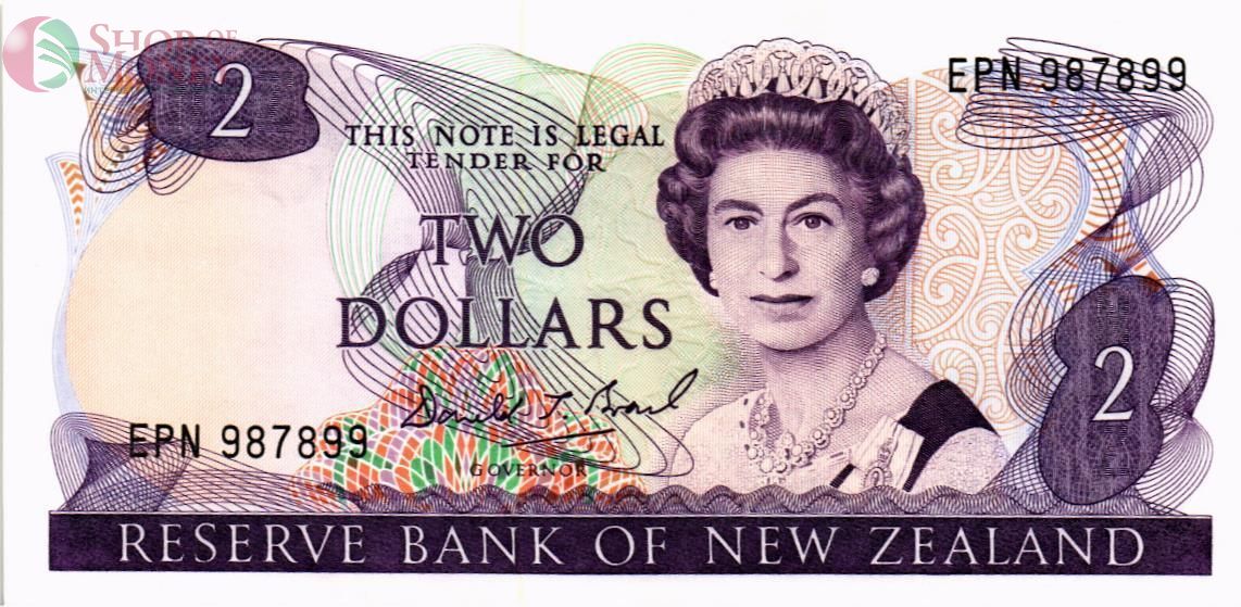 НОВАЯ ЗЕЛАНДИЯ 2 ДОЛЛАРА 1