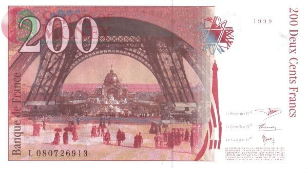 ФРАНЦИЯ 200 ФРАНКОВ 2