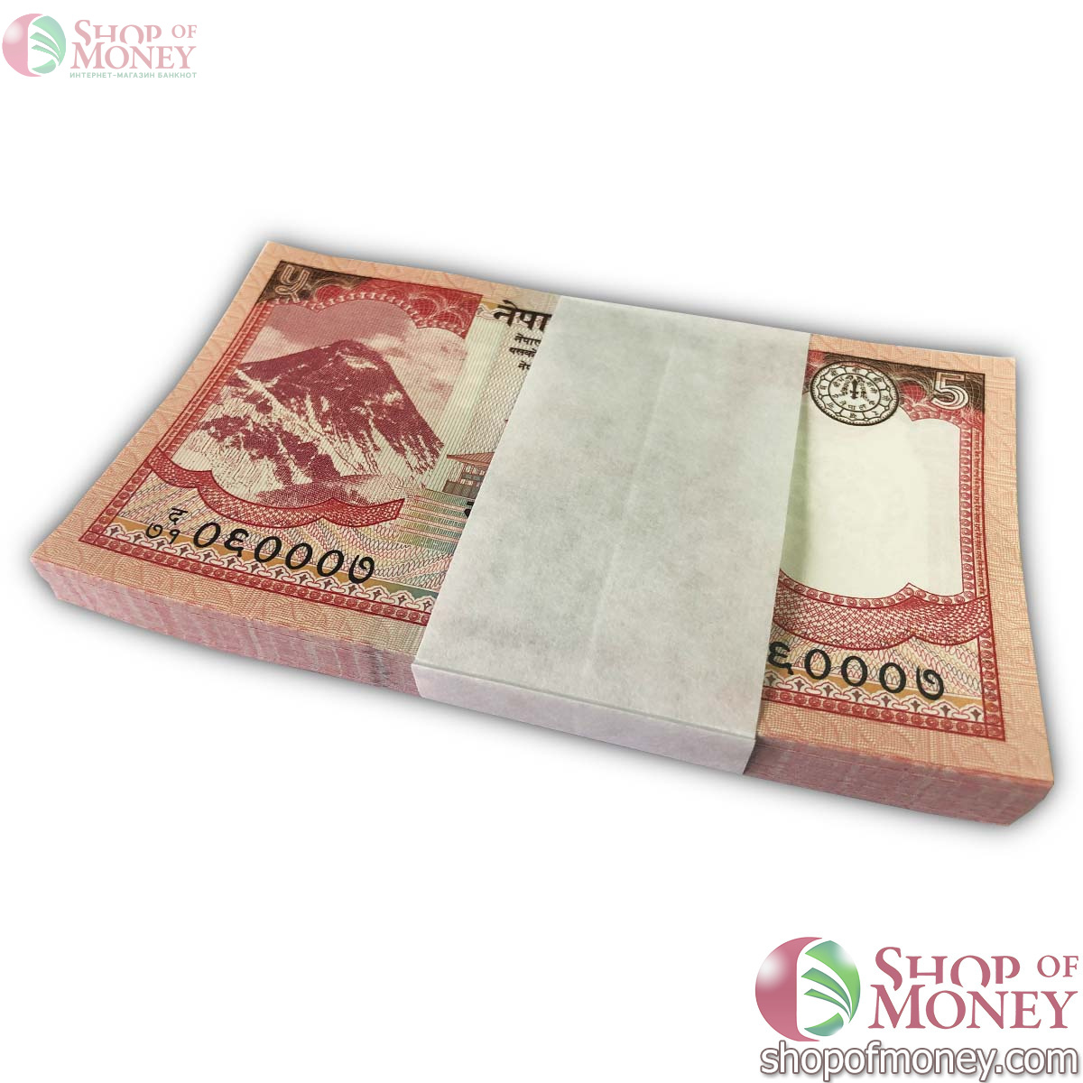 НЕПАЛ 5 РУПИЙ (100 БАНКНОТ) 1