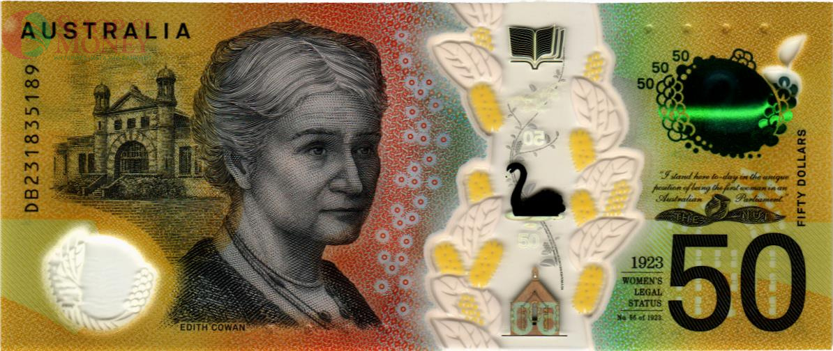 АВСТРАЛИЯ 50 ДОЛЛАРОВ 2