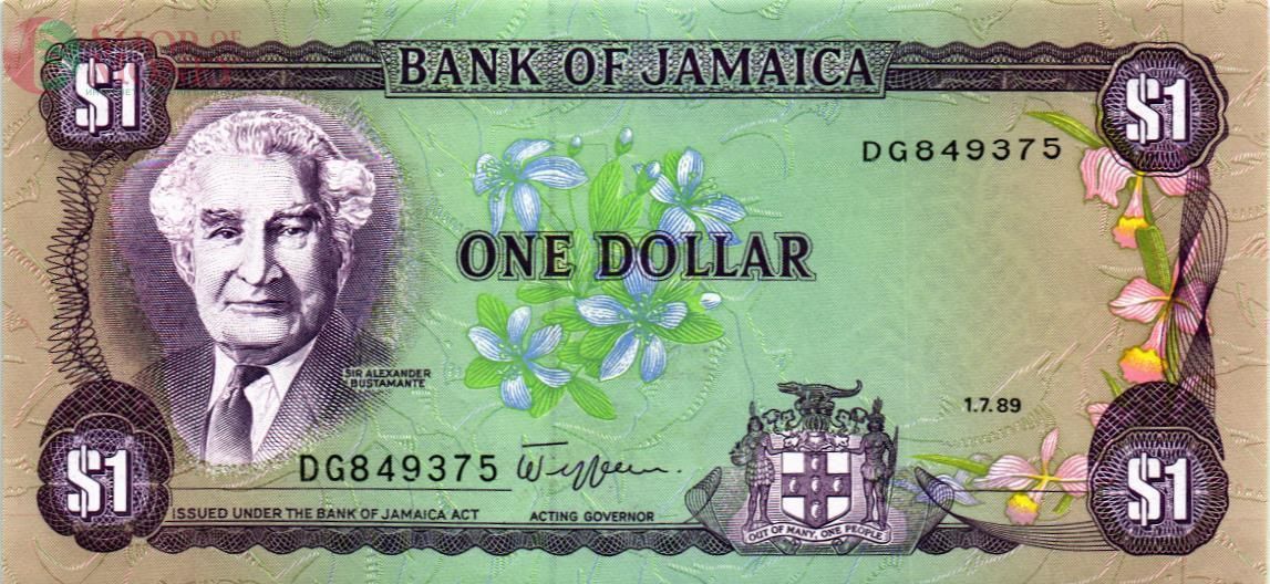 ЯМАЙКА 1 ДОЛЛАР 1