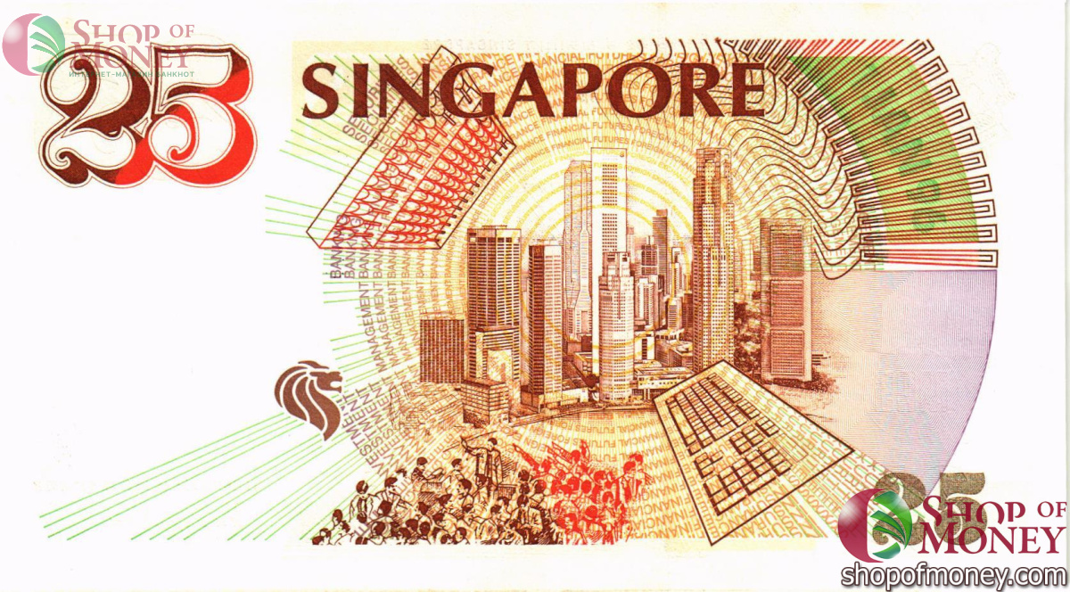 СИНГАПУР 25 ДОЛЛАРОВ (В БУКЛЕТЕ) 3