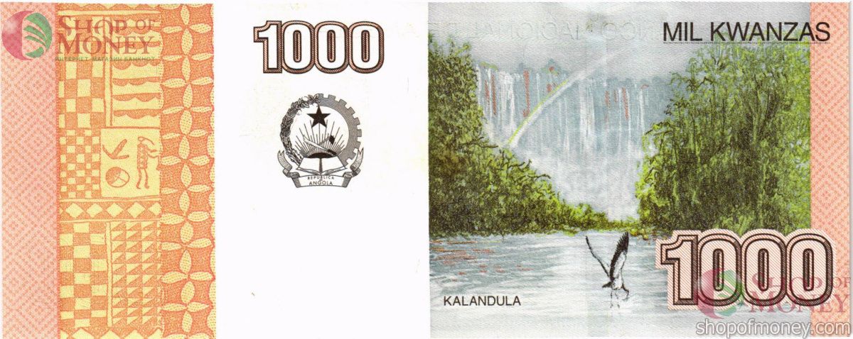 АНГОЛА 1000 КВАНЗА #IB4455533 2