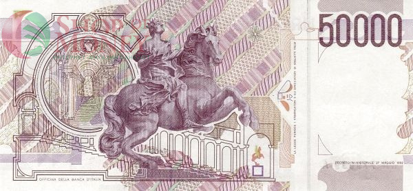 ИТАЛИЯ 50000 ЛИР 2