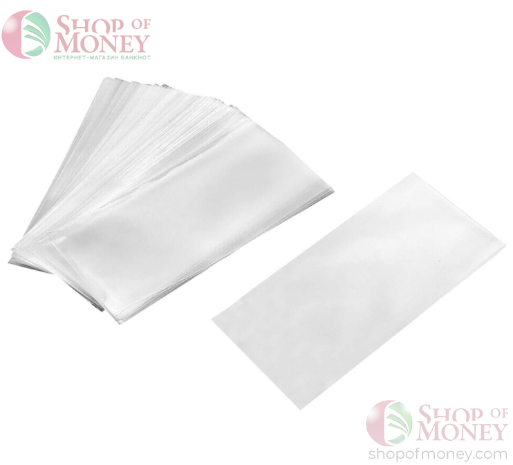 ХОЛДЕР ДЛЯ БАНКНОТ (85 mm x 130 mm) - 100 шт 3