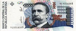 АРГЕНТИНА 10000 АУСТРАЛЕЙ 1