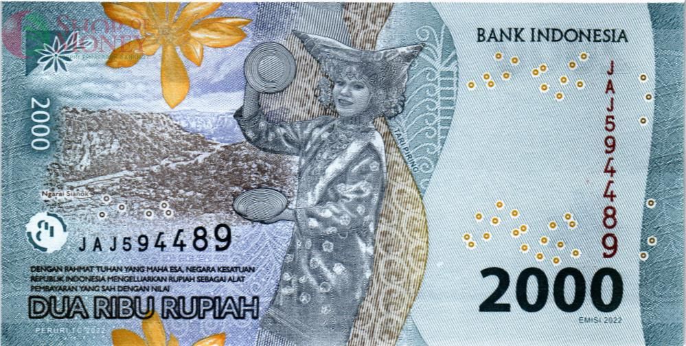 ИНДОНЕЗИЯ 2000 РУПИЙ 2