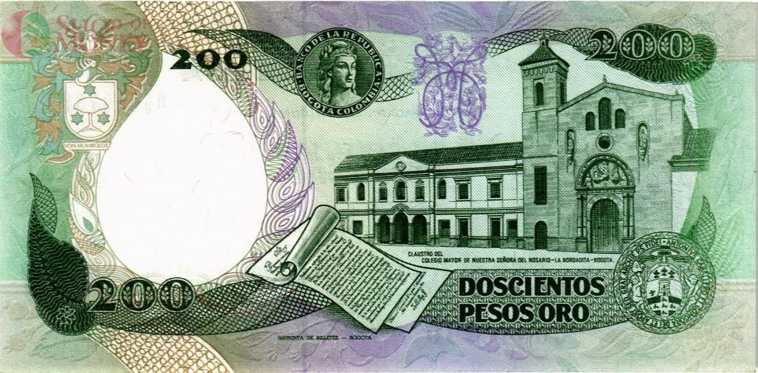 КОЛУМБИЯ 200 ПЕСО 2