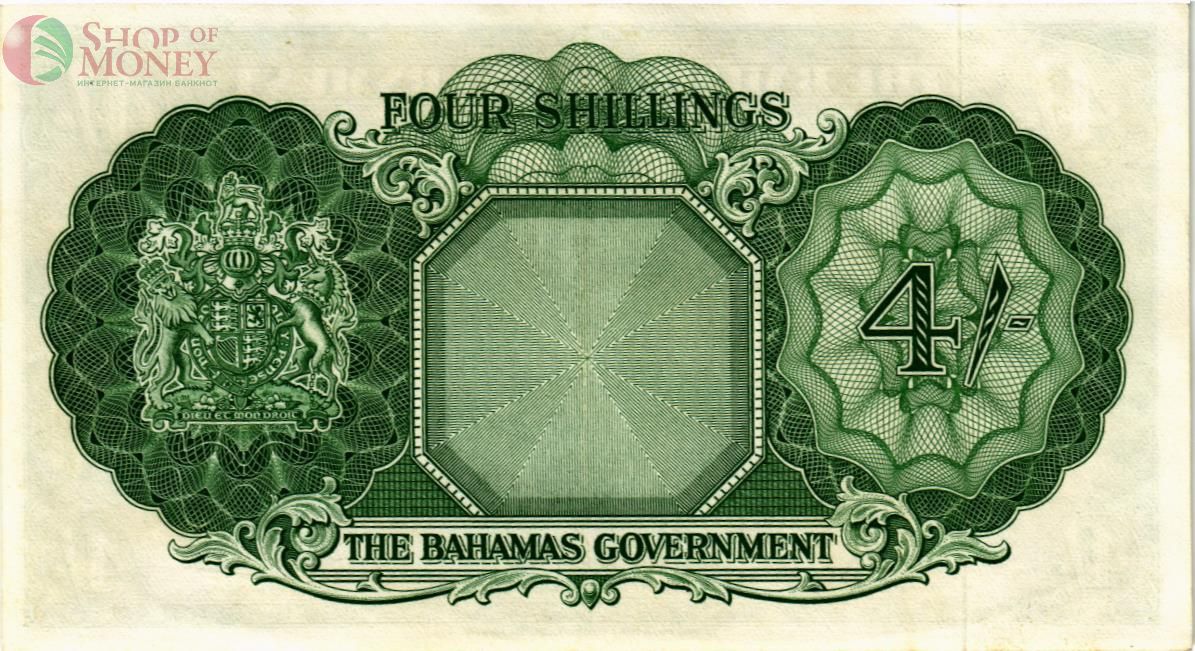 БАГАМСКИЕ ОСТРОВА 4 ШИЛЛИНГА 2