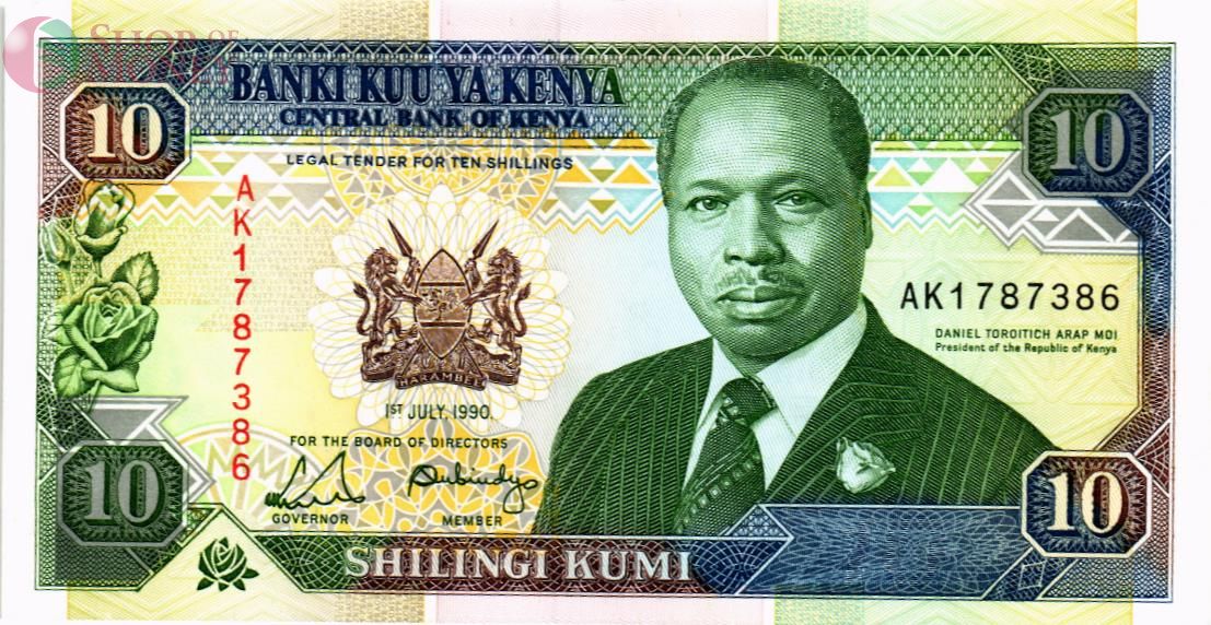 КЕНИЯ 10 ШИЛЛИНГОВ 1