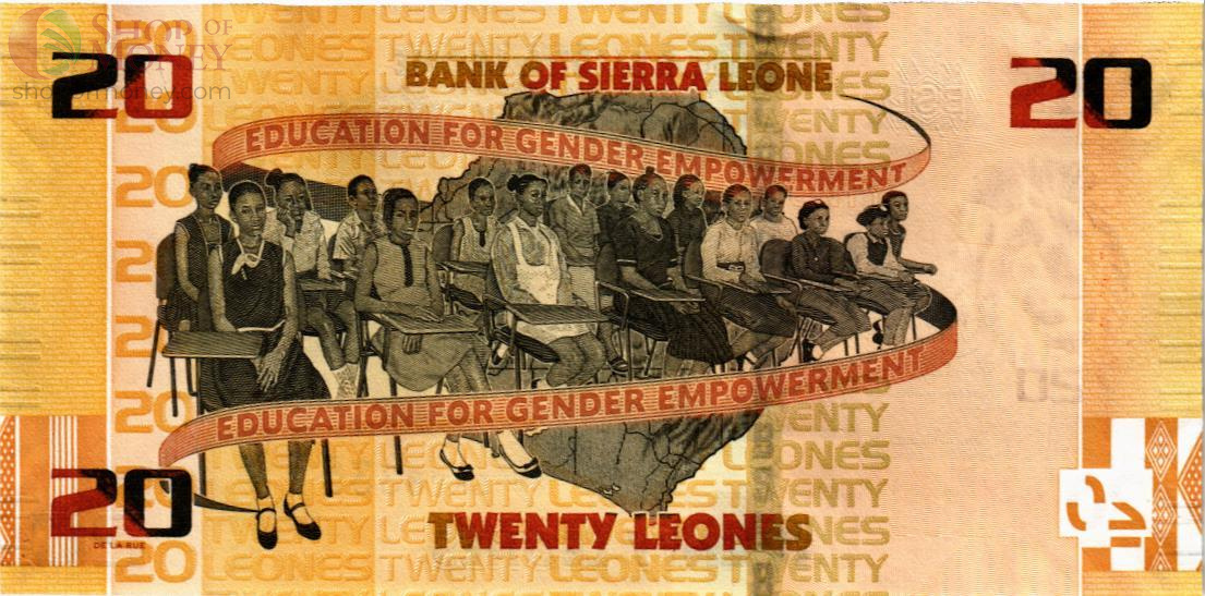 СЬЕРРА ЛЕОНЕ 20 ЛЕОНЕ 2