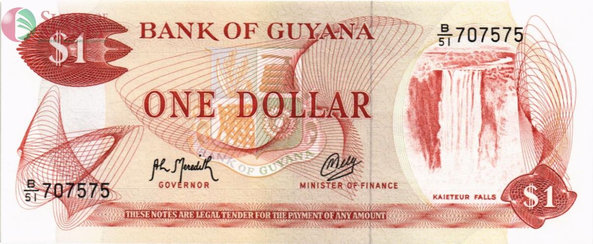 ГАЙАНА 1 ДОЛЛАР 1