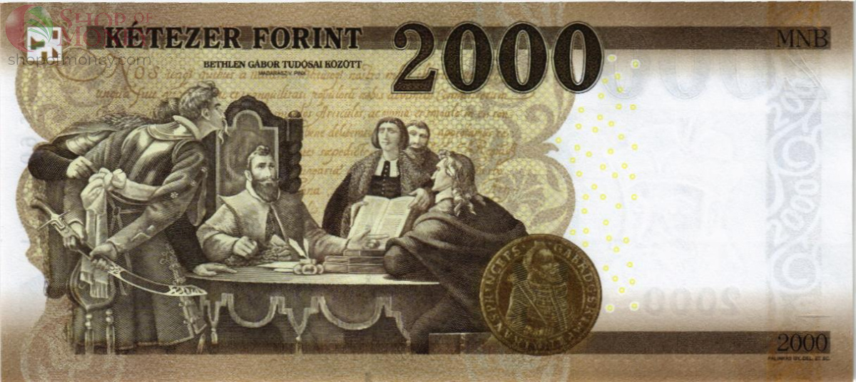 ВЕНГРИЯ 2000 ФОРИНТОВ 2