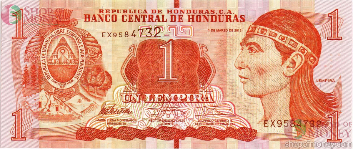 ГОНДУРАС 1 ЛЕМПИРА 1