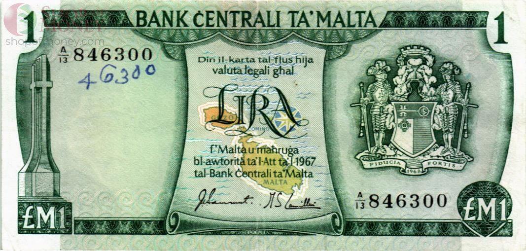 МАЛЬТА 1 ФУНТ 1